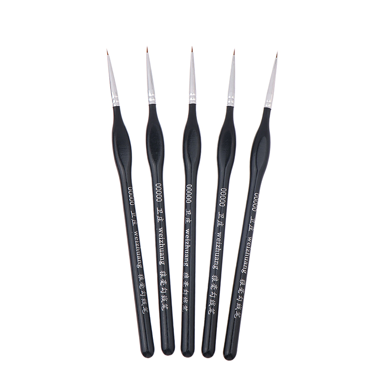 Model Kit Paint Set - Set di 5 pennelli di precisione