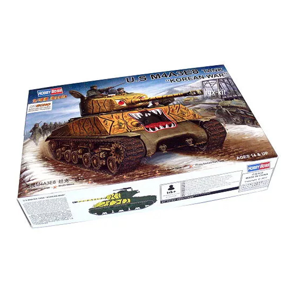 Model Kit Hobby - HobbyBoss 84804 Carro Armato M4A3E8 USA