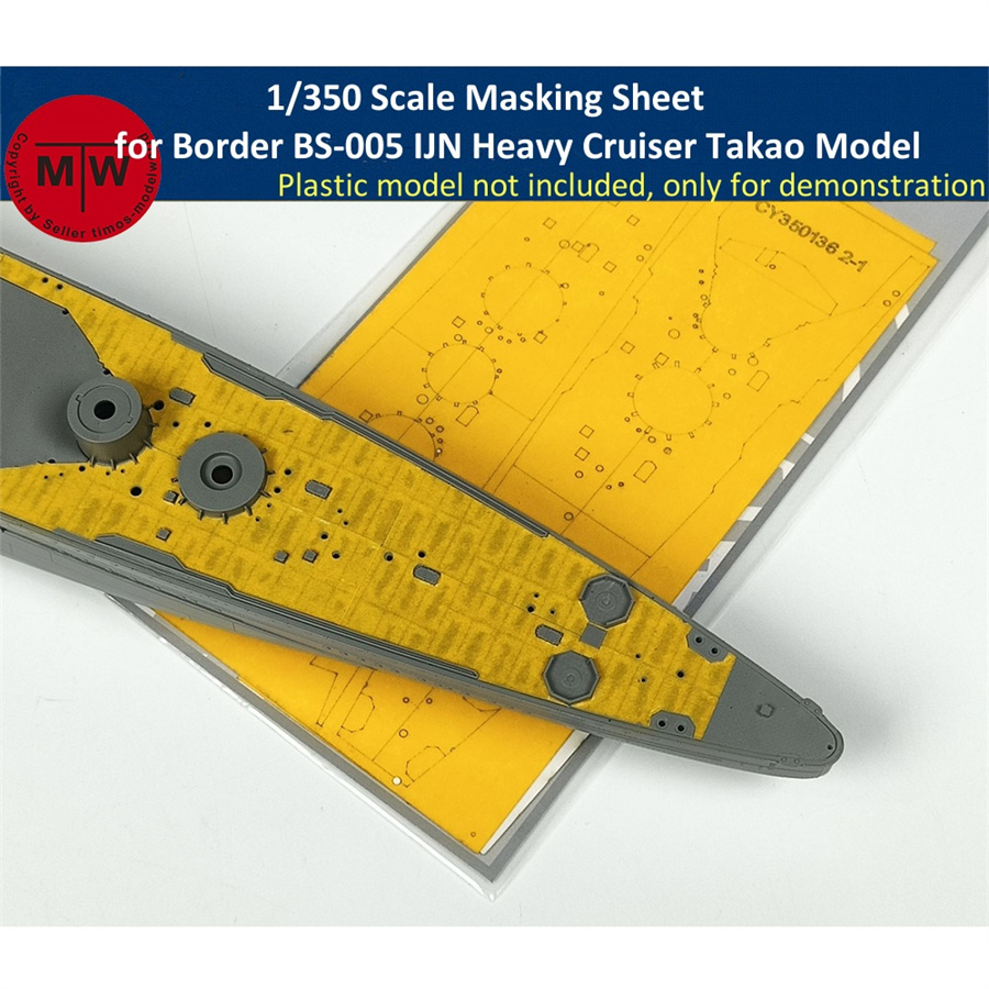 Model Kit U Boat - Foglio di mascheratura in scala 1/350