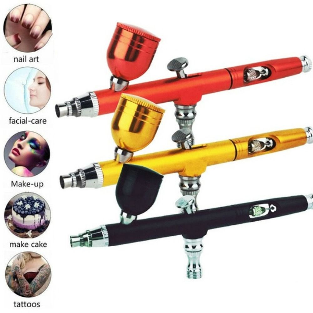 Airbrush Compressor Kit - Kit Aerografo Portatile per Pittura con