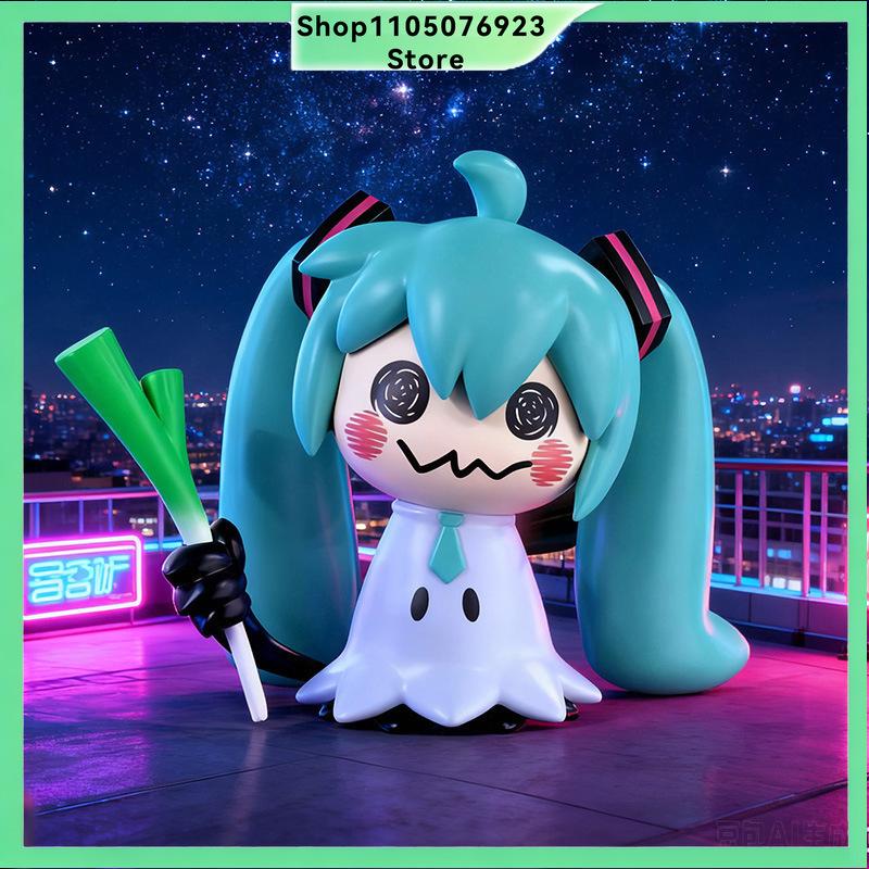 Model Kit Hatsune Miku - Figurina Cosplay Vocaloid Hatsune Miku Mimikyu,