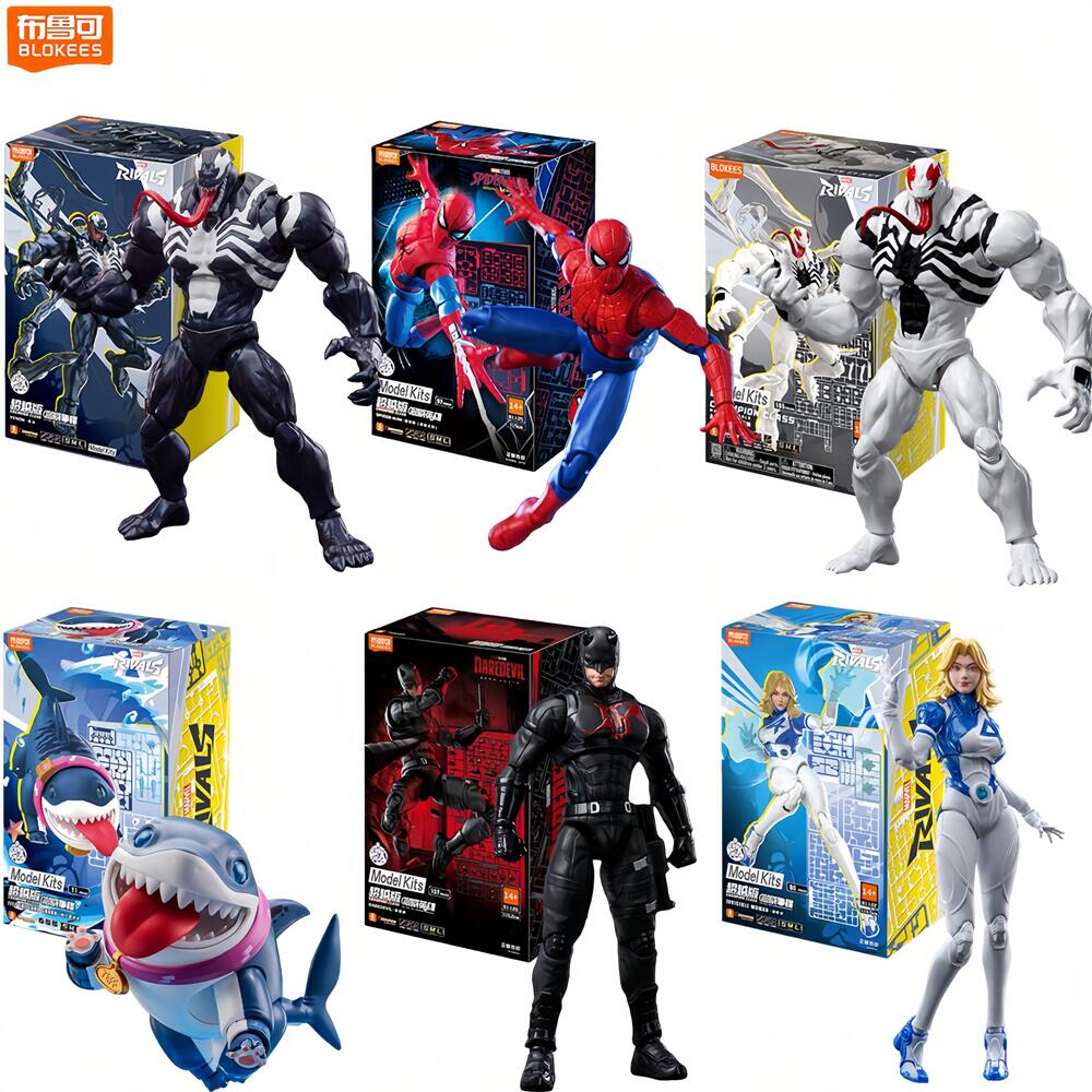 Model Kit Star Wars - Blokees Spider-Man Anti-Venom Daredevil Action Figure