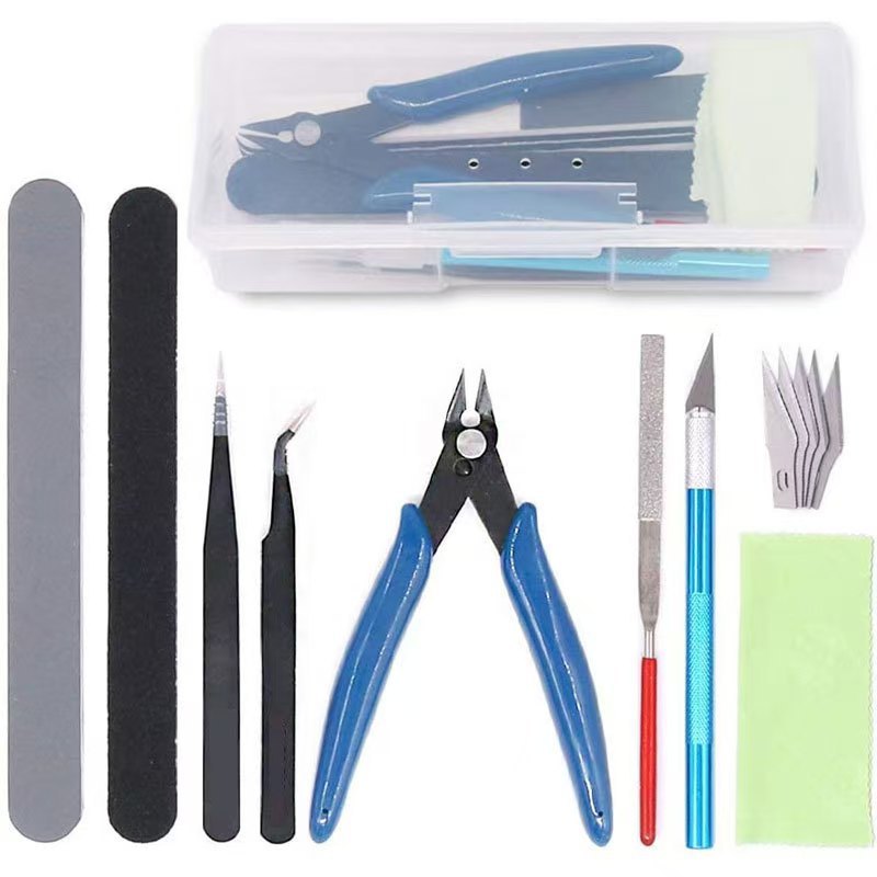Model Kit Hobby - Set di Strumenti per Modellismo Gundam,
