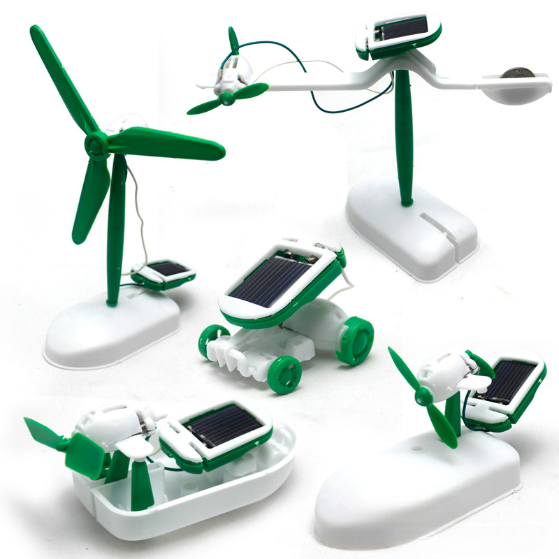 Model Kit U Boat - Kit Robot Solare 6-in-1: Giocattoli Educativi