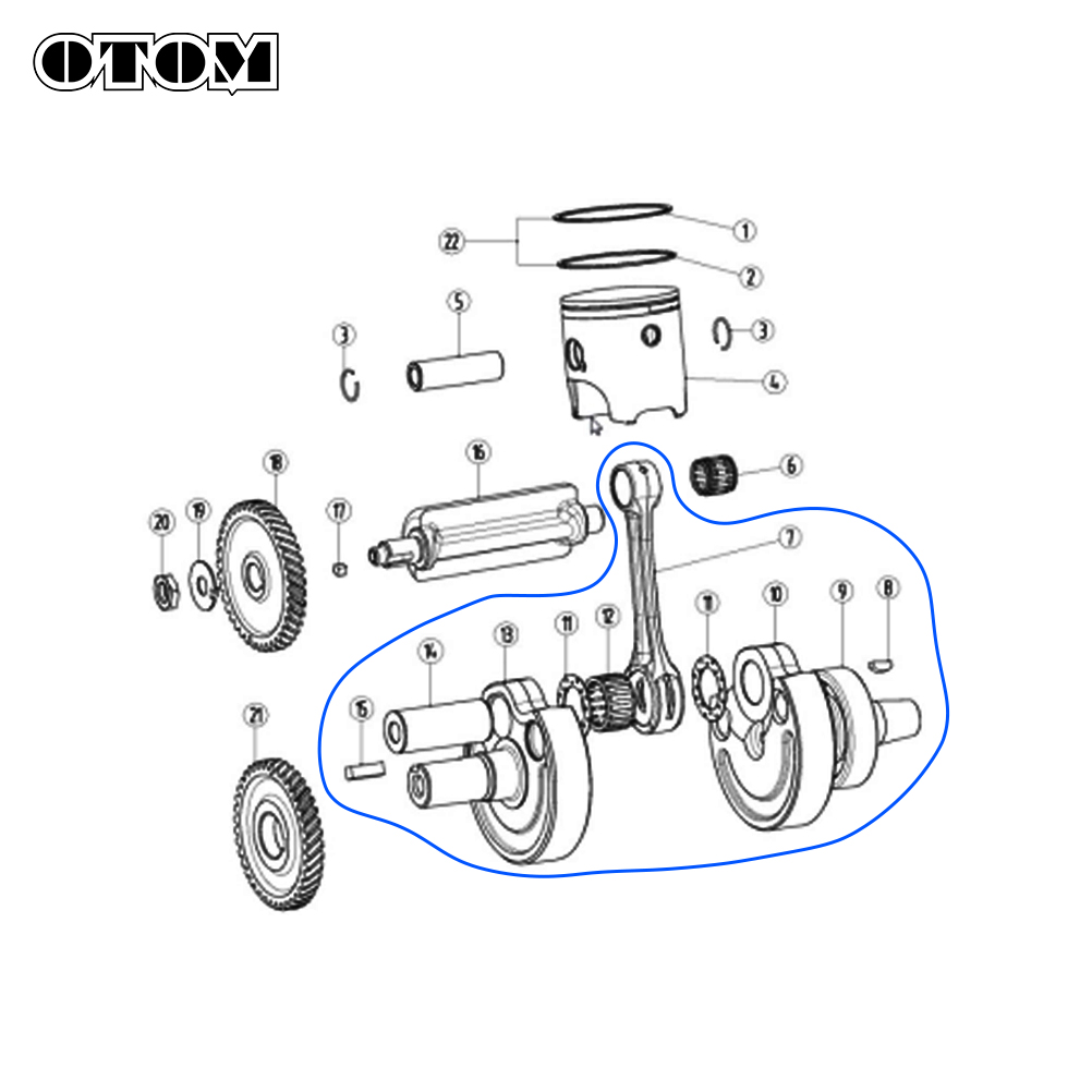 OTOM DT230 MT250 Moto Albero M - Model Kit Engine recensione e prezzo