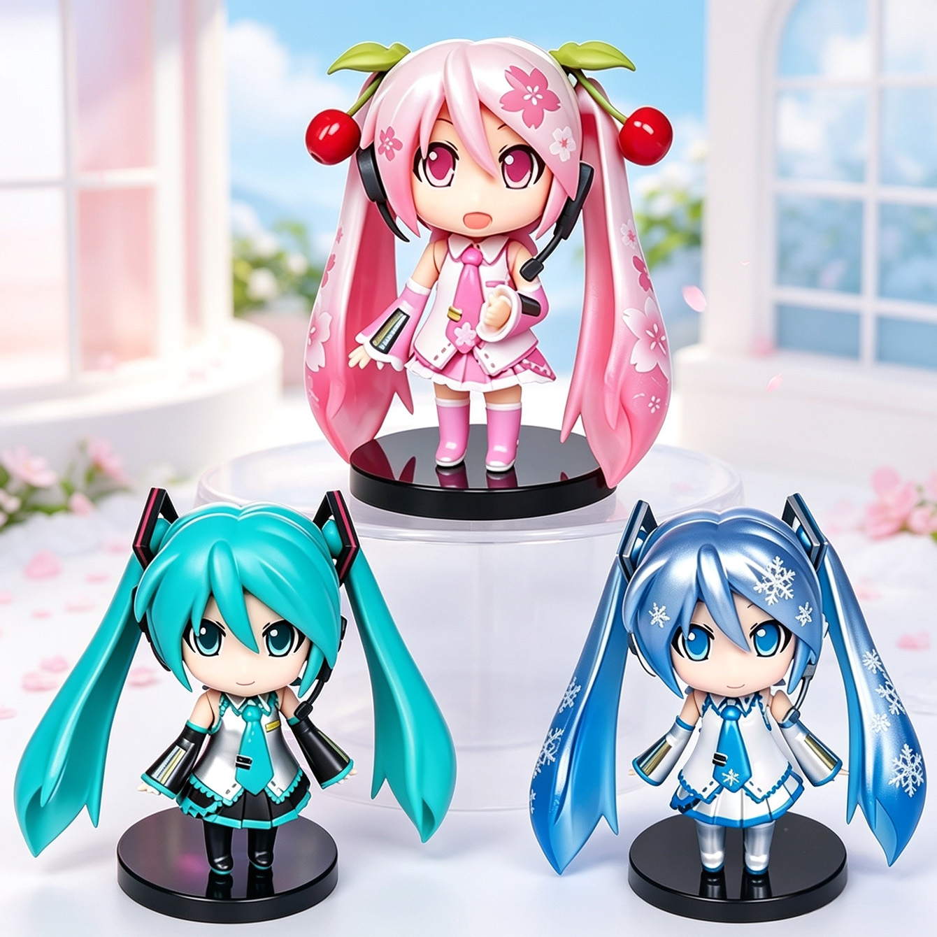 Set di 3 Statuette Nendoroid H - Model Kit Hatsune Miku recensione e prezzo